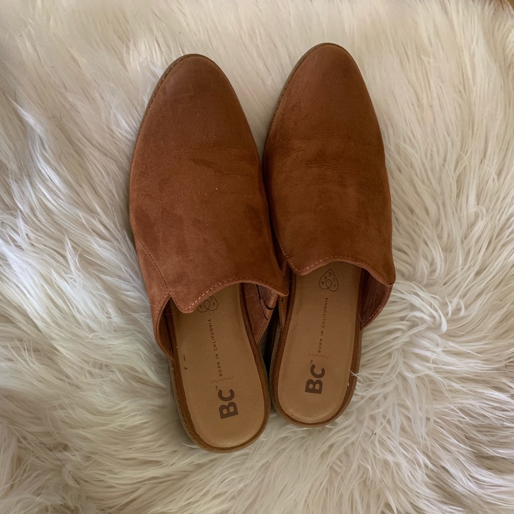 Slip on mules